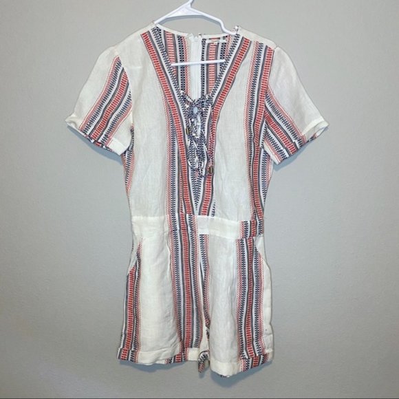 REVOLVE Tularosa Balboa Playsuit in Beatnik Stripe - Picture 3 of 7